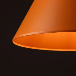 TK Lighting Hängeleuchte Metall Ø 32 cm H: max. 165 cm Orange E27< Hängelampen|Esszimmer Lampen