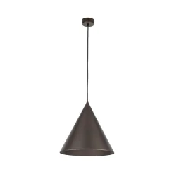 Hängelampen|Esszimmer Lampen*TK Lighting Hängeleuchte Metall Ø 32 cm Kegelschirm E27 Retro Design