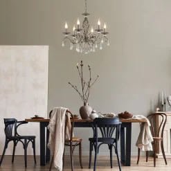 Hängelampen|Esszimmer Lampen*Maytoni Hängeleuchte Metall 63 cm breit H: max. 116 cm E14