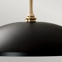 Hängelampen|Wohnzimmerlampen*Elstead Hängeleuchte Metall E27 Ø 50,8 cm in Bronze Schwarz