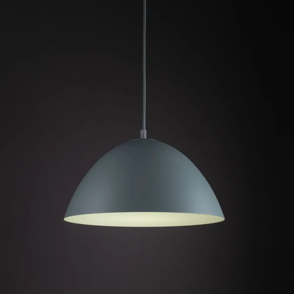 Hängelampen|Esszimmer Lampen*TK Lighting Hängeleuchte Metall E27 rund Ø 34 cm H: max. 165 cm Mint