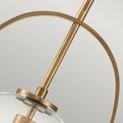 Hängelampen|Bürolampen*Elstead Hängeleuchte Metall Glas Ø 28,9 cm rund E27 Vintage