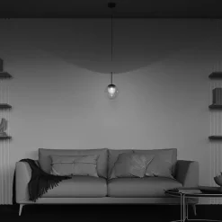 Hängelampen|Esszimmer Lampen*Maytoni Hängeleuchte Metall Glas Ø 20 cm H: max. 344,1 cm G9