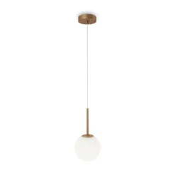 Maytoni Hängeleuchte Metall Glas E14 D: 15 cm H: max. 180 cm< Hängelampen|Esszimmer Lampen