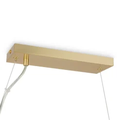 Hängelampen|Bürolampen*Maytoni Hängeleuchte Metall Glas H: max. 133,9 cm in Gold Weiß