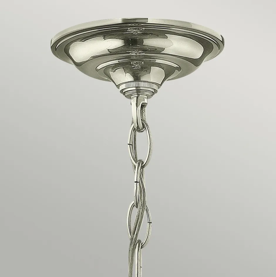 Hängelampen|Esszimmer Lampen*Elstead Hängeleuchte Metall Glas Jugendstil 3x E14 AVELINE