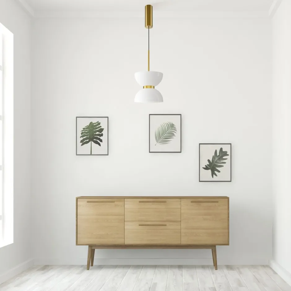 Maytoni Hängeleuchte Metall Glas LED D: 22 cm H: max. 350 cm< Hängelampen|Led Lampen