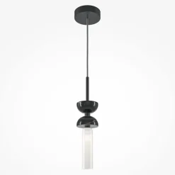 Designerlampen|Glaslampen*Maytoni Hängeleuchte Metall Glas rund D: 10 cm H: max. 336,5 cm