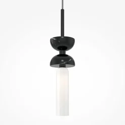 Designerlampen|Glaslampen*Maytoni Hängeleuchte Metall Glas rund D: 10 cm H: max. 336,5 cm