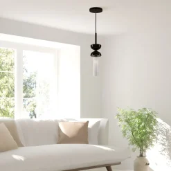 Designerlampen|Glaslampen*Maytoni Hängeleuchte Metall Glas rund D: 10 cm H: max. 336,5 cm