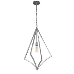 Elstead Hängeleuchte Metall in Chrom Modern MATUNCIA< Moderne Lampen|Designerlampen