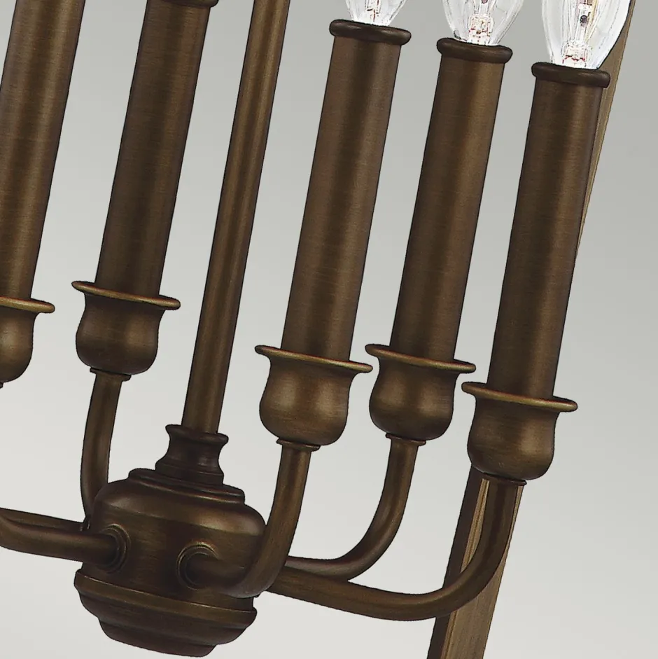 Elstead Hängeleuchte Metall in Messing antik Vintage NADICIA< Vintage Lampen|Wohnzimmerlampen