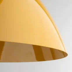 Hängelampen|Esszimmer Lampen*TK Lighting Hängeleuchte Metall rund Ø 50 cm H: max. 170 cm E27 Gelb