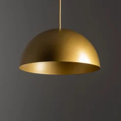 Wohnzimmerlampen|Metall Lampen*Nowodvorski Hängeleuchte Metall rund Ø 33 cm GX53 in Gold matt