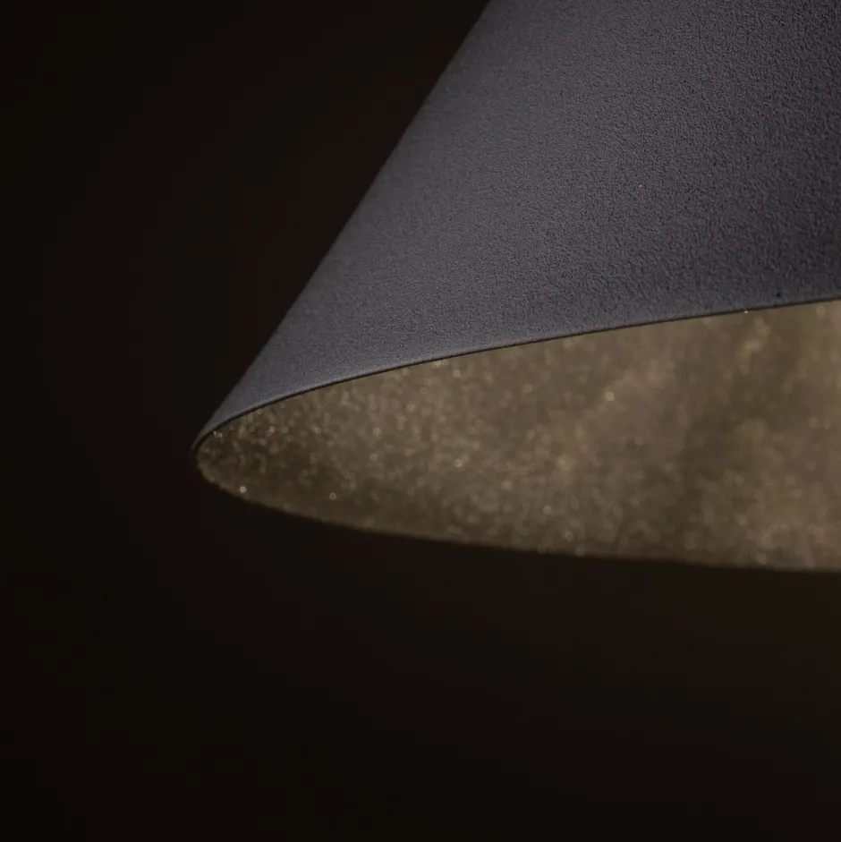 TK Lighting Hängeleuchte Metall Schwarz Ø 50 cm groß E27 Kegelschirm< Hängelampen|Esszimmer Lampen