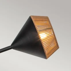 Hängelampen|Esszimmer Lampen*Elstead Hängeleuchte Metall Seil H: max. 162,5 cm Schwarz Beige E14