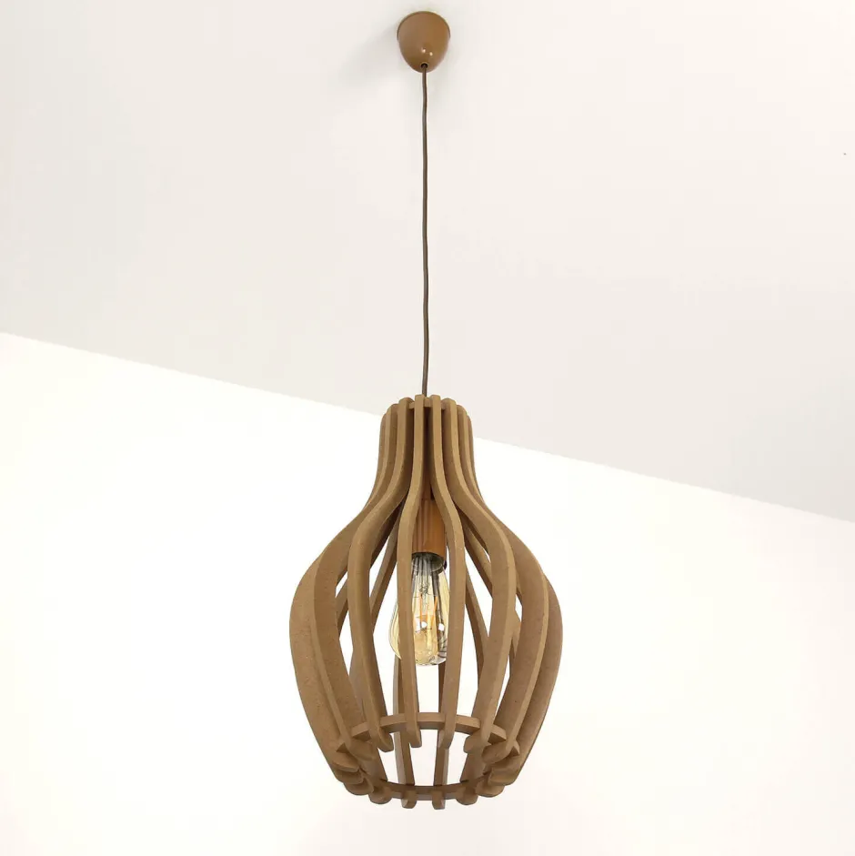 Nowodvorski Hängeleuchte Modern in Holz Optik< Hängelampen|Esszimmer Lampen