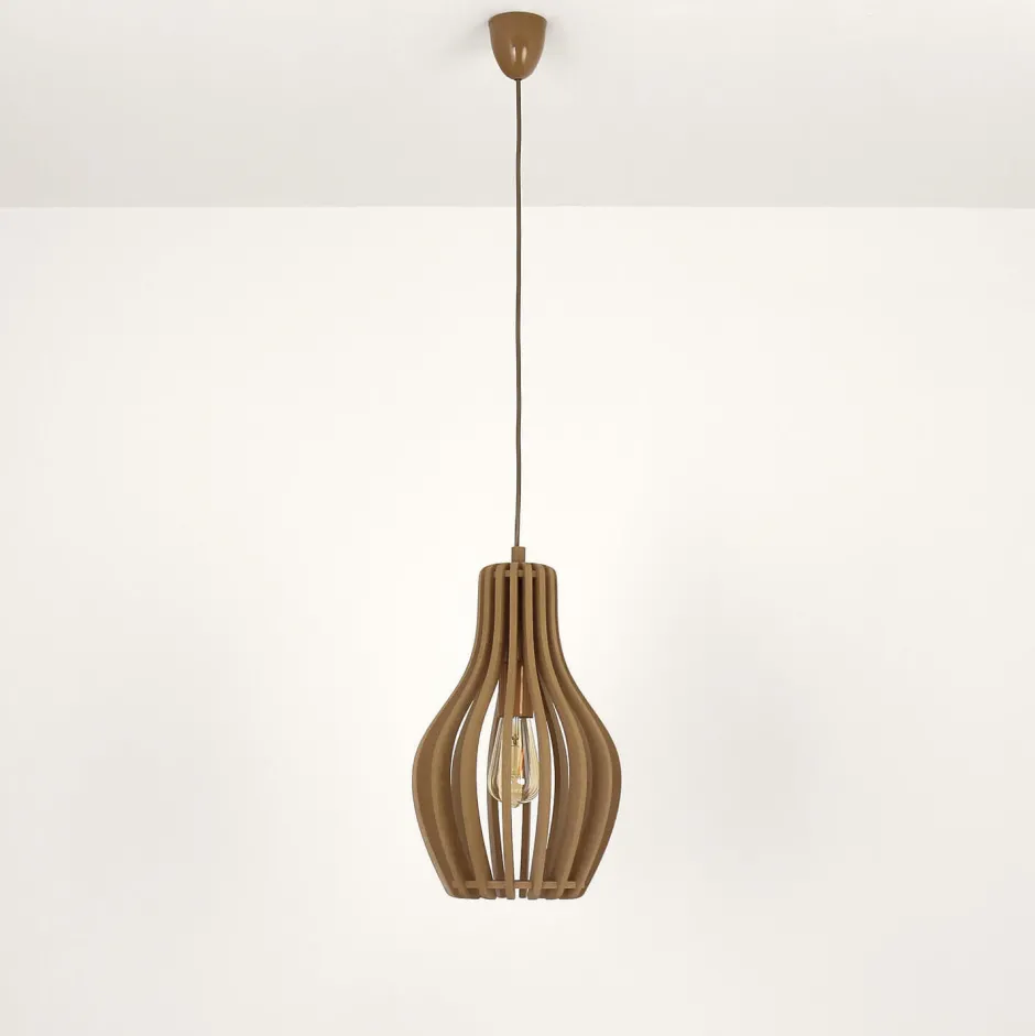 Nowodvorski Hängeleuchte Modern in Holz Optik< Hängelampen|Esszimmer Lampen