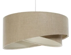 Hängelampen|Bürolampen*BPS Koncept Hängeleuchte Natur E27 rund D: 45 cm Modern Boho