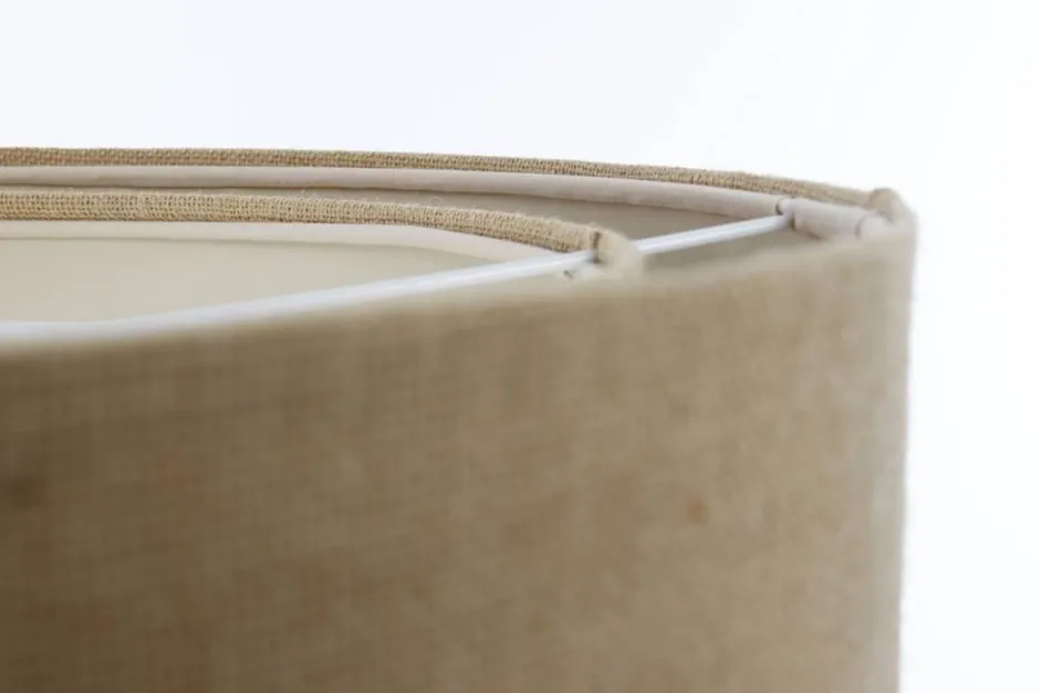 Hängelampen|Bürolampen*BPS Koncept Hängeleuchte Natur E27 rund D: 45 cm Modern Boho