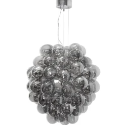 Hängelampen|Wohnzimmerlampen*By Rydéns Hängeleuchte Rauchglas 64 cm breit 4-flammig E14