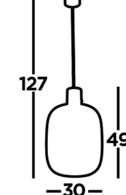 Hängelampen|Wohnzimmerlampen*Searchlight Hängeleuchte Rauchglas E27 D: 30 cm H: max. 120 cm Grau