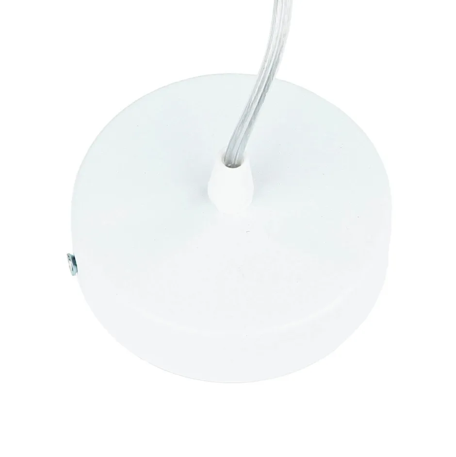 BPS Koncept Hängeleuchte Retro Creme Gold Stoff rund Esszimmer< Hängelampen|Esszimmer Lampen