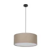 Hängelampen|Esszimmer Lampen*TK Lighting Hängeleuchte rund Ø 50 cm H: max. 110 cm Jute 3x E27 Modern