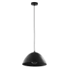 Moderne Lampen|Wohnzimmerlampen*TK Lighting Hängeleuchte rund Ø 33,5 cm Metall Schwarz E27