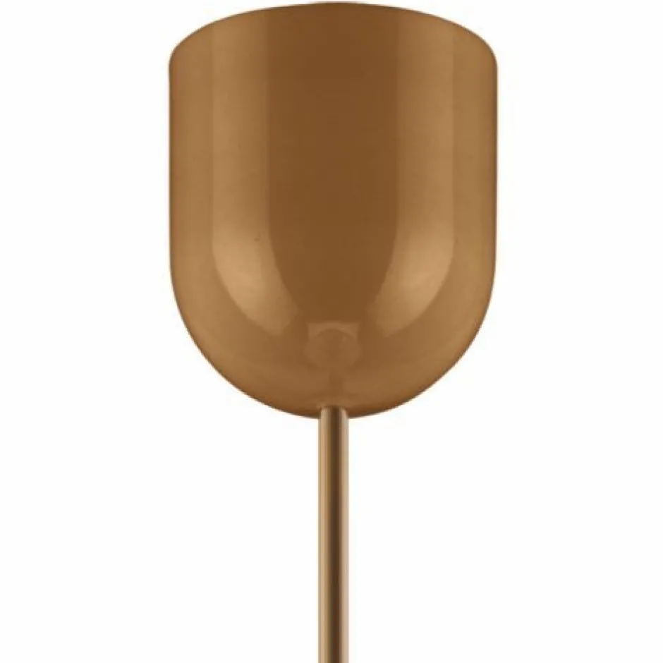 Hängelampen|Esszimmer Lampen*Lamkur Hängeleuchte Rund Gold Retro Esstisch Glas Lampe