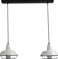 Masterlight Hängeleuchte schwarz 2-flmg< Industrie Lampen|Vintage Lampen