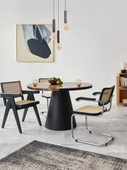 Masterlight Hängeleuchte Schwarz Öl-Effekt 3-flammig verstellbar< Hängelampen|Wohnzimmerlampen