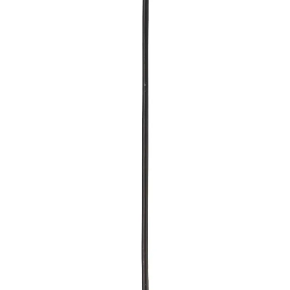 Hängelampen|Esszimmer Lampen*Searchlight Hängeleuchte Schwarz Weiß E27 Ø 25 cm rund Glas Metall