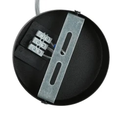 BPS Koncept Hängeleuchte Stoff Ø40cm Rot Gold Retro Esstisch< Hängelampen|Esszimmer Lampen