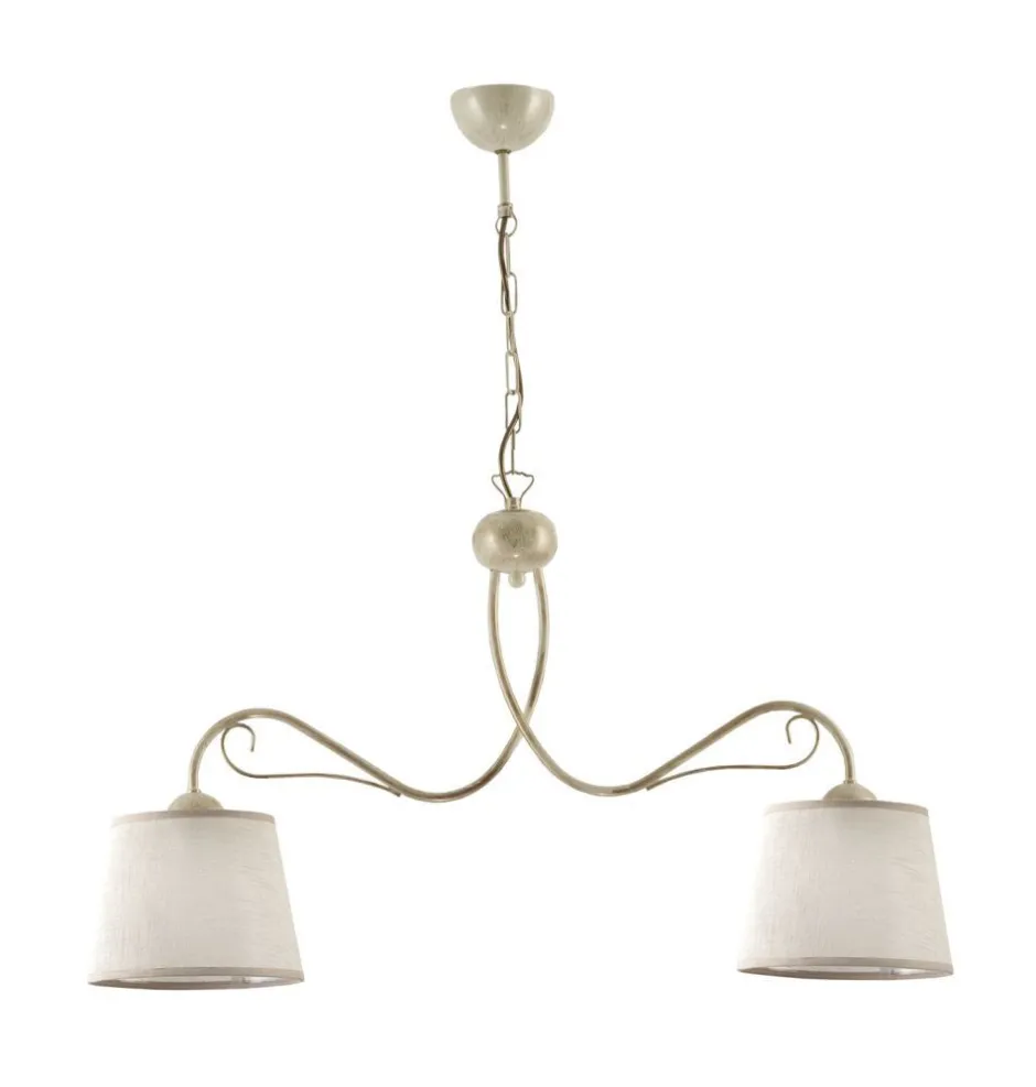 Stofflampen|Wohnzimmerlampen*Jupiter Hängeleuchte Stoff Metall LOCOLA Esszimmer Lampe