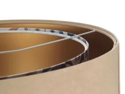 Bürolampen|Schlafzimmer Lampen*BPS Koncept Hängeleuchte Stoffschirm Velours Optik Ø 50 cn wohnlich E27