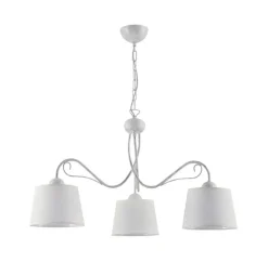 Jupiter Hängeleuchte Weiß Ø80cm Esstisch Leuchte LOCOLA< Hängelampen|Stofflampen