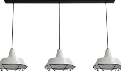 Masterlight Hängeleuchte weiß 3-flmg< Hängelampen|Industrie Lampen
