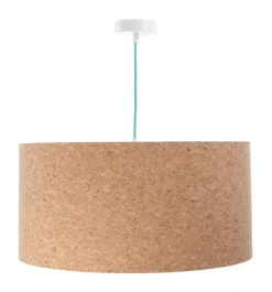Hängelampen|Moderne Lampen*BPS Koncept Hängeleuchte Wohnzimmer E27 Ø 60 cm Kork Modern