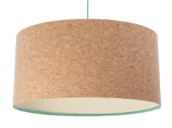 Hängelampen|Moderne Lampen*BPS Koncept Hängeleuchte Wohnzimmer E27 Ø 60 cm Kork Modern