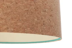 Hängelampen|Moderne Lampen*BPS Koncept Hängeleuchte Wohnzimmer E27 Ø 60 cm Kork Modern