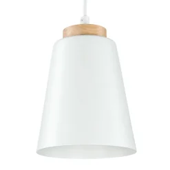 Skandinavische Lampen|Lampen Aus Aller Welt*Emibig Hängeleuchte Wohnzimmer Esstisch in Weiß ROGER