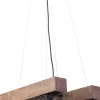 Hängelampen|Holzlampen*Sigma Holz Pendelleuchte Metall Schwarz bis 0,9 m gemütlich