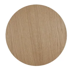 TK Lighting Holz Wandlampe rund Ø 30 cm flach indirektes Licht< Holzlampen|Moderne Lampen