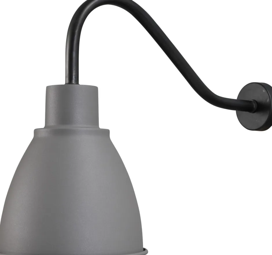 Wandleuchten|Küchenlampen*Masterlight Hotelleuchte E27 in Anthrazit