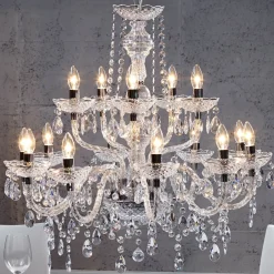 Designerlampen*Invicta Interior Imposanter Kronleuchter Klassisch E14