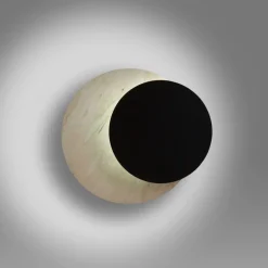 Wandleuchten|Flurlampen*Emibig Indirekte Wandlampe Holz Metall Skandinavisch G9 Flur