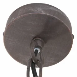 Hängelampen|Bürolampen*Steinhauer Industrial Pendelleuchte Metall Glas Braun Ø40 cm E27