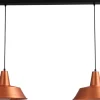 Hängelampen|Industrie Lampen*Masterlight Industrie Hängelampe Kupfer 2xE27 Ø35cm Made in EU
