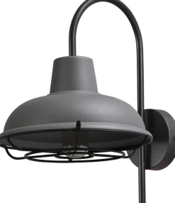 Masterlight Industrie Hotelleuchte Küchenlampe in Anthrazit< Wandleuchten|Küchenlampen